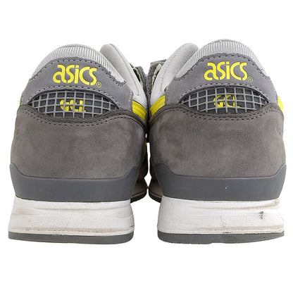 asics アシックス スエード ローカットスニーカー シューズ メンズ グレー×イエロー 27cm F460922 シューズ 9(US)