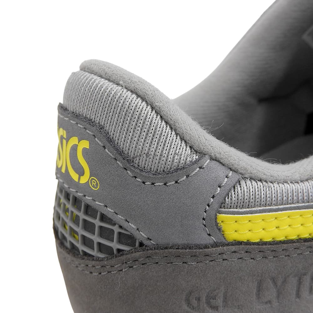 asics アシックス スエード ローカットスニーカー シューズ メンズ グレー×イエロー 27cm F460922 シューズ 9(US)