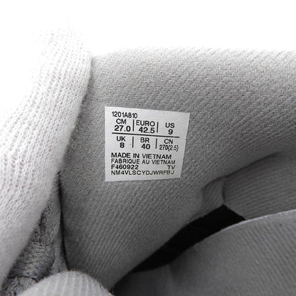 asics アシックス スエード ローカットスニーカー シューズ メンズ グレー×イエロー 27cm F460922 シューズ 9(US)