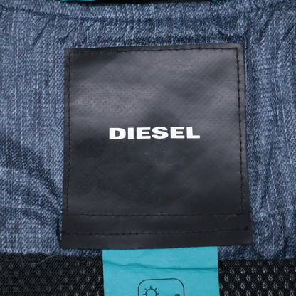 DIESEL ディーゼル DIESEL X ﾈｲﾋﾞｰ×ﾌﾞﾗｯｸ ﾒｯｼｭｼﾞｬｹｯﾄ ジャケット L