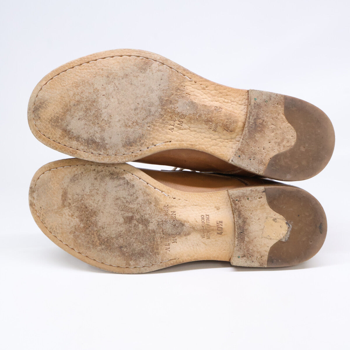 Alexander McQueen アレキサンダーマックイーン レースアップ ブーツ シューズ 40.5