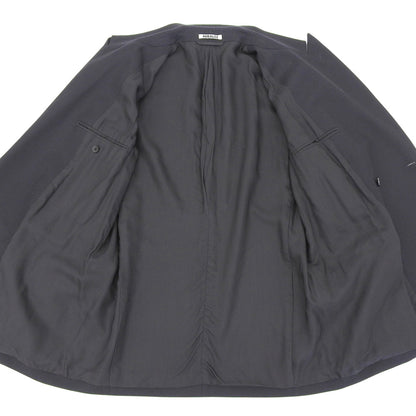 AURALEE オーラリー wool kid mohair kersey jacket モヘヤ混 ジャケット メンズ ブラック 4 A20SJ02MK ジャケット 4