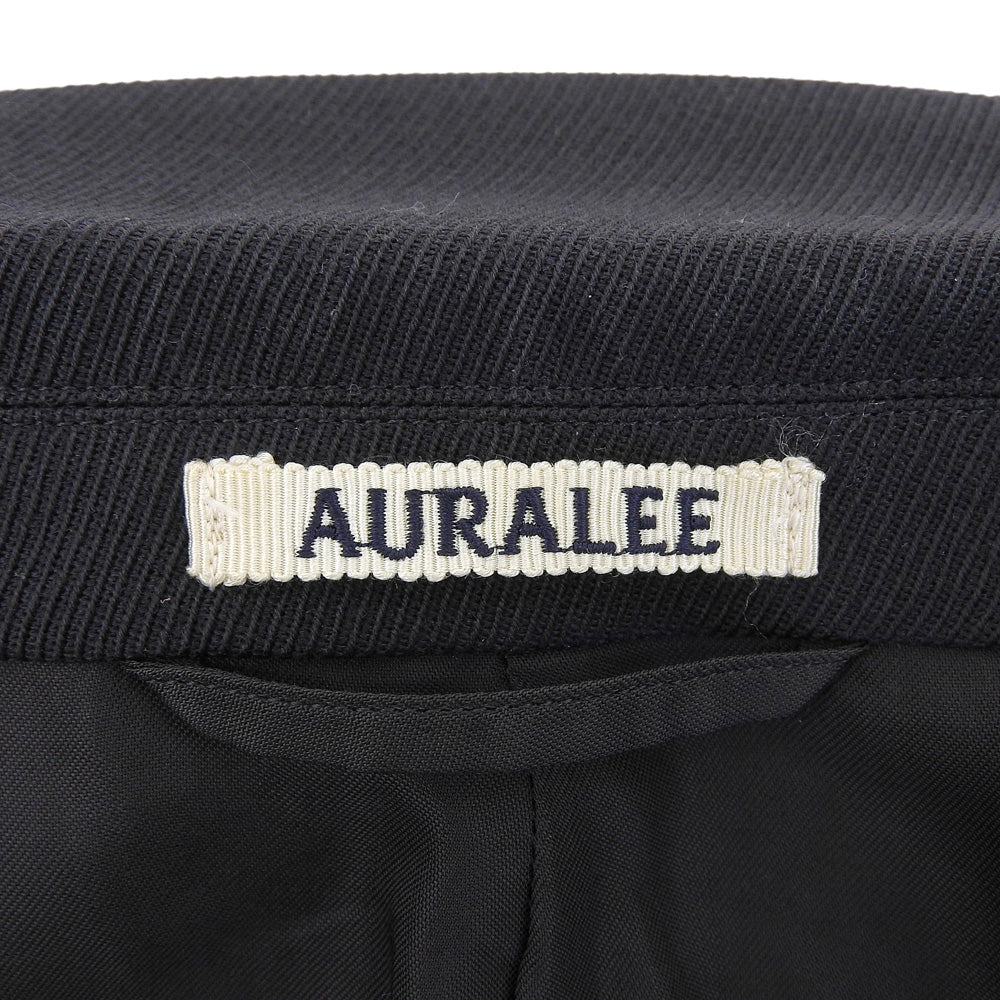 AURALEE オーラリー wool kid mohair kersey jacket モヘヤ混 ジャケット メンズ ブラック 4 A20SJ02MK ジャケット 4