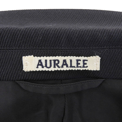 AURALEE オーラリー wool kid mohair kersey jacket モヘヤ混 ジャケット メンズ ブラック 4 A20SJ02MK ジャケット 4
