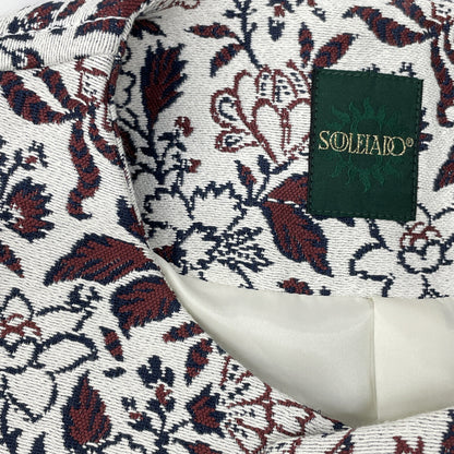 SOULEIADO ソレイアード 24SS ﾎﾟﾘｽﾃﾙﾚｰﾖﾝｼﾞｬｶｰﾄﾞ ﾉｰｶﾗｰｺｰﾄ コート 36