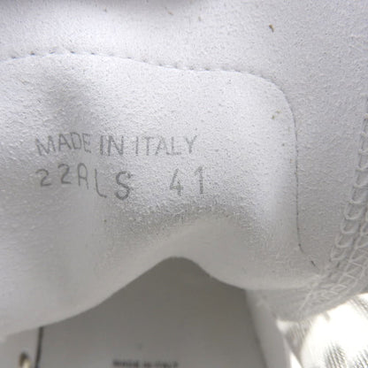 DIOR ディオール 美品 B23リーグ オブリークキャンバスハイトップスニーカー シューズ メンズ ホワイト×ブラック 26.0cm 22RLS シューズ 41