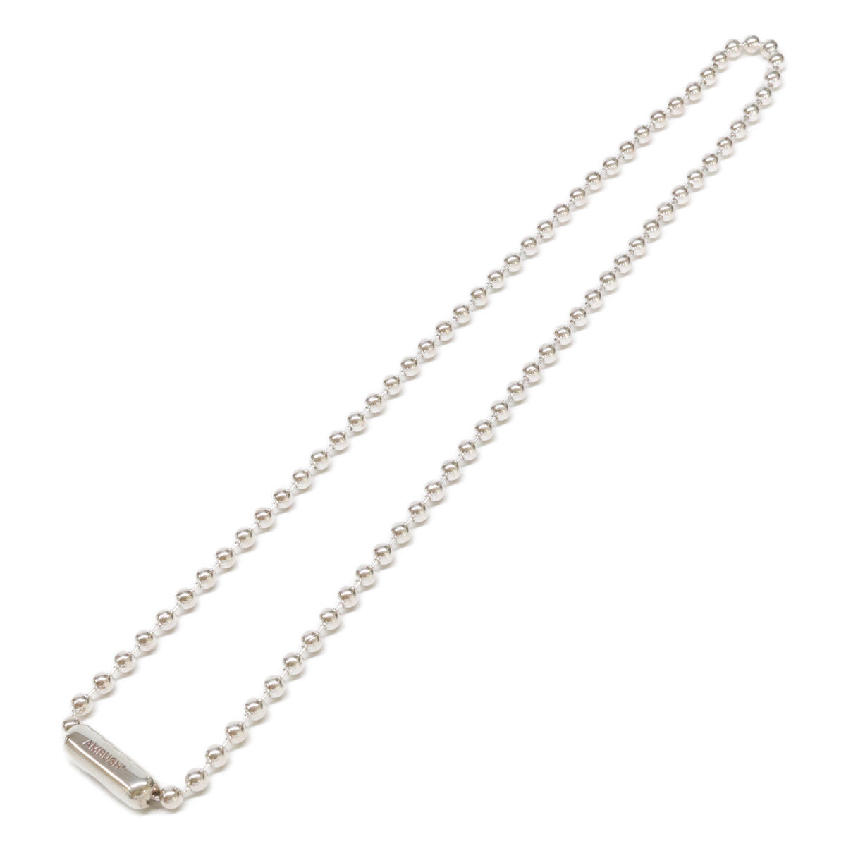 AMBUSH アンブッシュ 121111147 BALL CHAIN NECKLACE ボール チェーン ネックレス