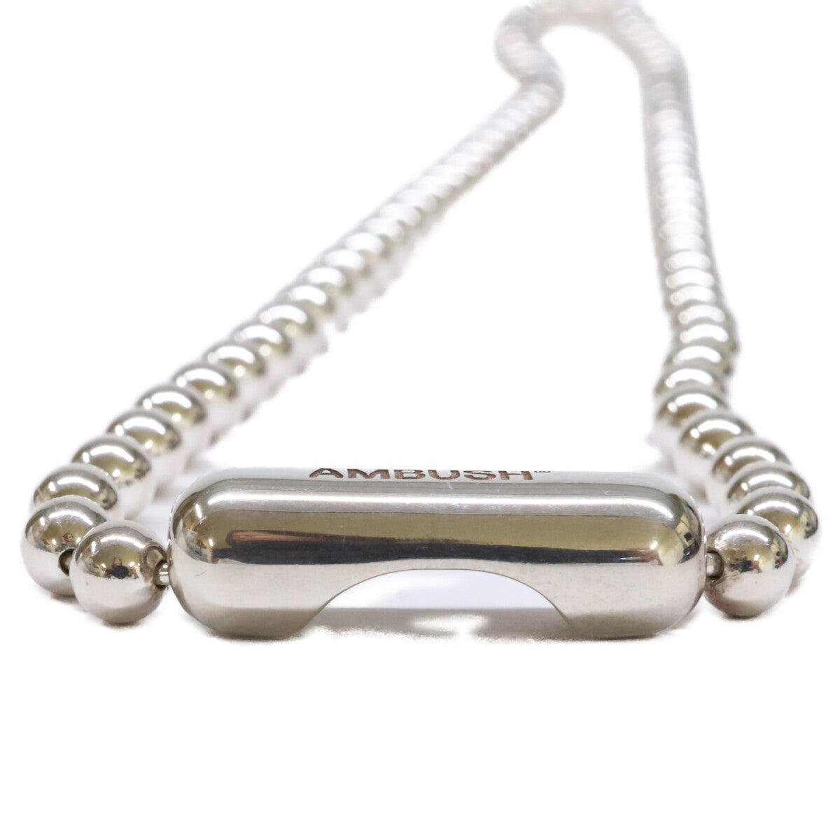AMBUSH アンブッシュ 121111147 BALL CHAIN NECKLACE ボール チェーン ネックレス