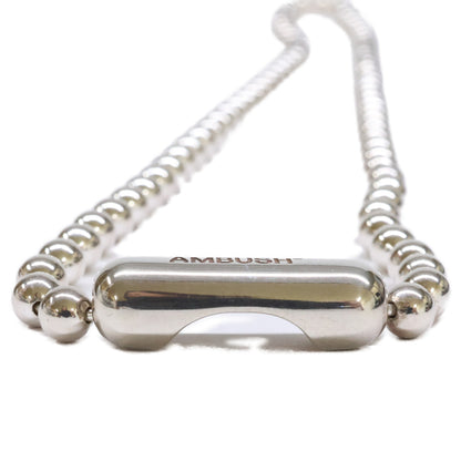 AMBUSH アンブッシュ 121111147 BALL CHAIN NECKLACE ボール チェーン ネックレス