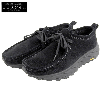 Clarks クラークス ワラビーエデンロー スエード シューズ メンズ ブラック 6 1/2 シューズ 6 1/2