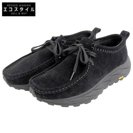 Clarks クラークス ワラビーエデンロー スエード シューズ メンズ ブラック 6 1/2 シューズ 6 1/2