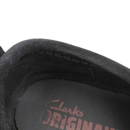 Clarks クラークス ワラビーエデンロー スエード シューズ メンズ ブラック 6 1/2 シューズ 6 1/2