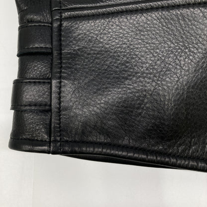 Y'2 LEATHER ワイツーレザー ﾌﾞﾗｯｸ ｶｰﾌ ﾀﾞﾌﾞﾙﾗｲﾀﾞｰｽｼﾞｬｹｯﾄ ジャケット 40