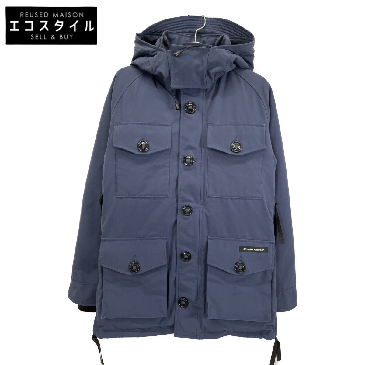 CANADA GOOSE カナダグース 3346JM ﾈｲﾋﾞｰ ﾗﾝｸﾞﾚｰ ﾀﾞｳﾝｼﾞｬｹｯﾄ ジャケット S