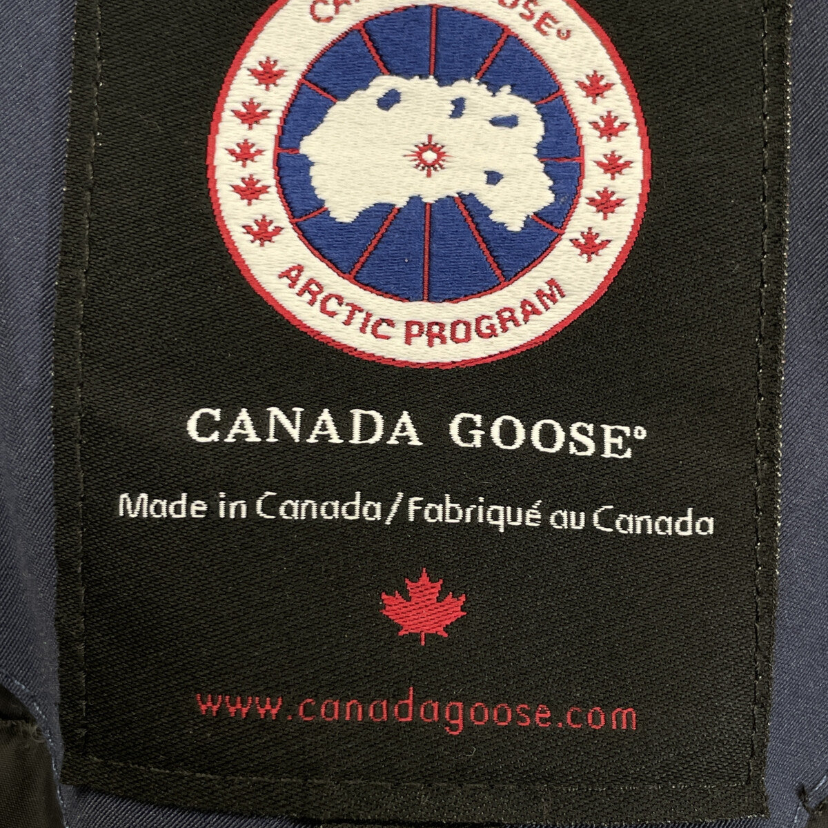 CANADA GOOSE カナダグース 3346JM ﾈｲﾋﾞｰ ﾗﾝｸﾞﾚｰ ﾀﾞｳﾝｼﾞｬｹｯﾄ ジャケット S