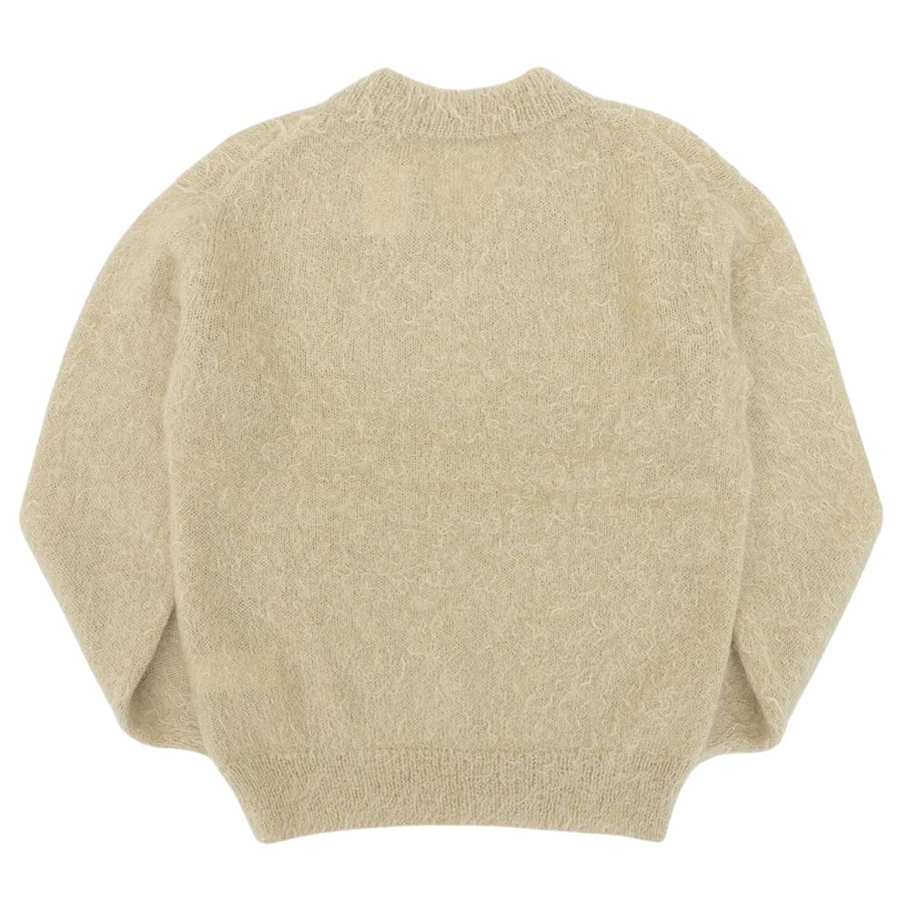 AURALEE オーラリー 未使用 BRUSHED SUPER KID MOHAIR KNIT トップス レディース ベージュ 1 A21AV03KM トップス 1