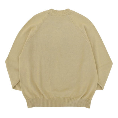 BATONER バトナー 未使用 エージング ラグランスリーブ クルーネック トップス レディース ウール ベージュ 2 BN-21FL-013 トップス 2