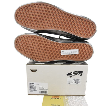 VANS バンズ 新品同様 Stressed Sk-8-Hi ハイカット シューズ メンズ ブラック 28.5cm 507452 シューズ 28.5