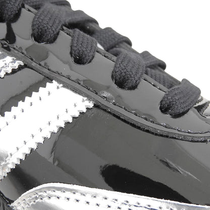adidas アディダス 新品同様 メタリック サンバ スニーカー シューズ メンズ ブラック シルバー 28cm IH3364 シューズ 28