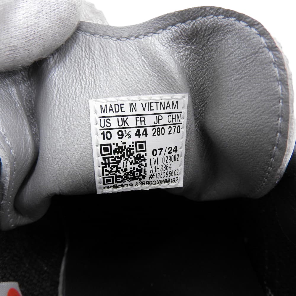 adidas アディダス 新品同様 メタリック サンバ スニーカー シューズ メンズ ブラック シルバー 28cm IH3364 シューズ 28