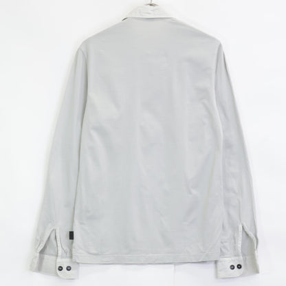 STONE ISLAND ストーンアイランド 【国内正規】661523765 ワンポイント刺繍 ロングスリーブ ポロシャツ/ トップス M