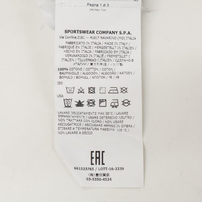 STONE ISLAND ストーンアイランド 【国内正規】661523765 ワンポイント刺繍 ロングスリーブ ポロシャツ/ トップス M