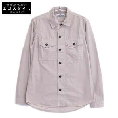 STONE ISLAND ストーンアイランド 671511101 ワンポイント刺繍 シャツ トップス M