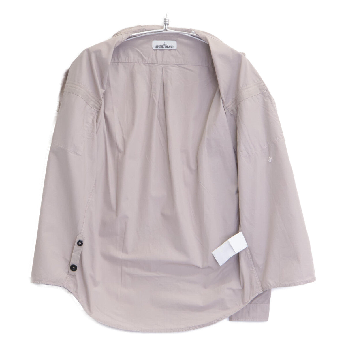 STONE ISLAND ストーンアイランド 671511101 ワンポイント刺繍 シャツ トップス M