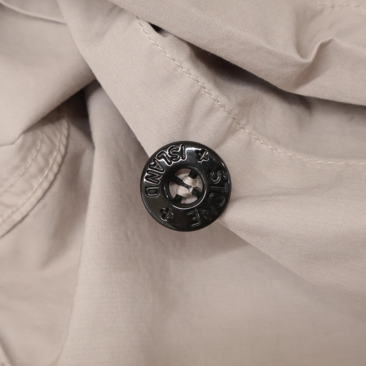 STONE ISLAND ストーンアイランド 671511101 ワンポイント刺繍 シャツ トップス M