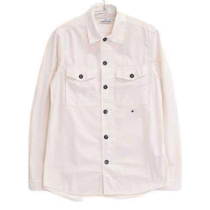 STONE ISLAND ストーンアイランド 671511101 ワンポイント刺繍 シャツ トップス M