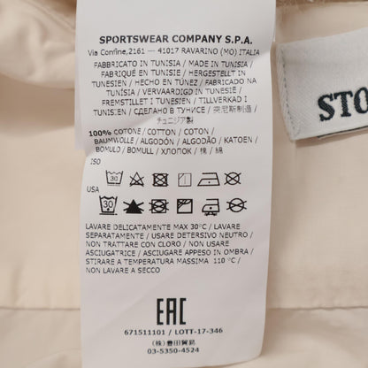 STONE ISLAND ストーンアイランド 671511101 ワンポイント刺繍 シャツ トップス M