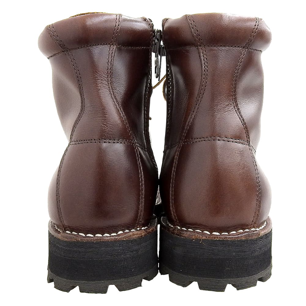 Slow Wear Lion スローウェアライオン プレーンミッドブーツ シューズ メンズ ブラウン 9E OB-8593KS シューズ 9