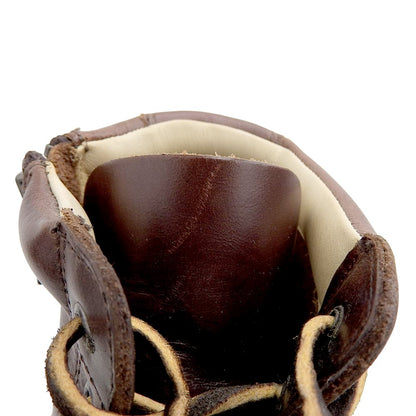 Slow Wear Lion スローウェアライオン プレーンミッドブーツ シューズ メンズ ブラウン 9E OB-8593KS シューズ 9