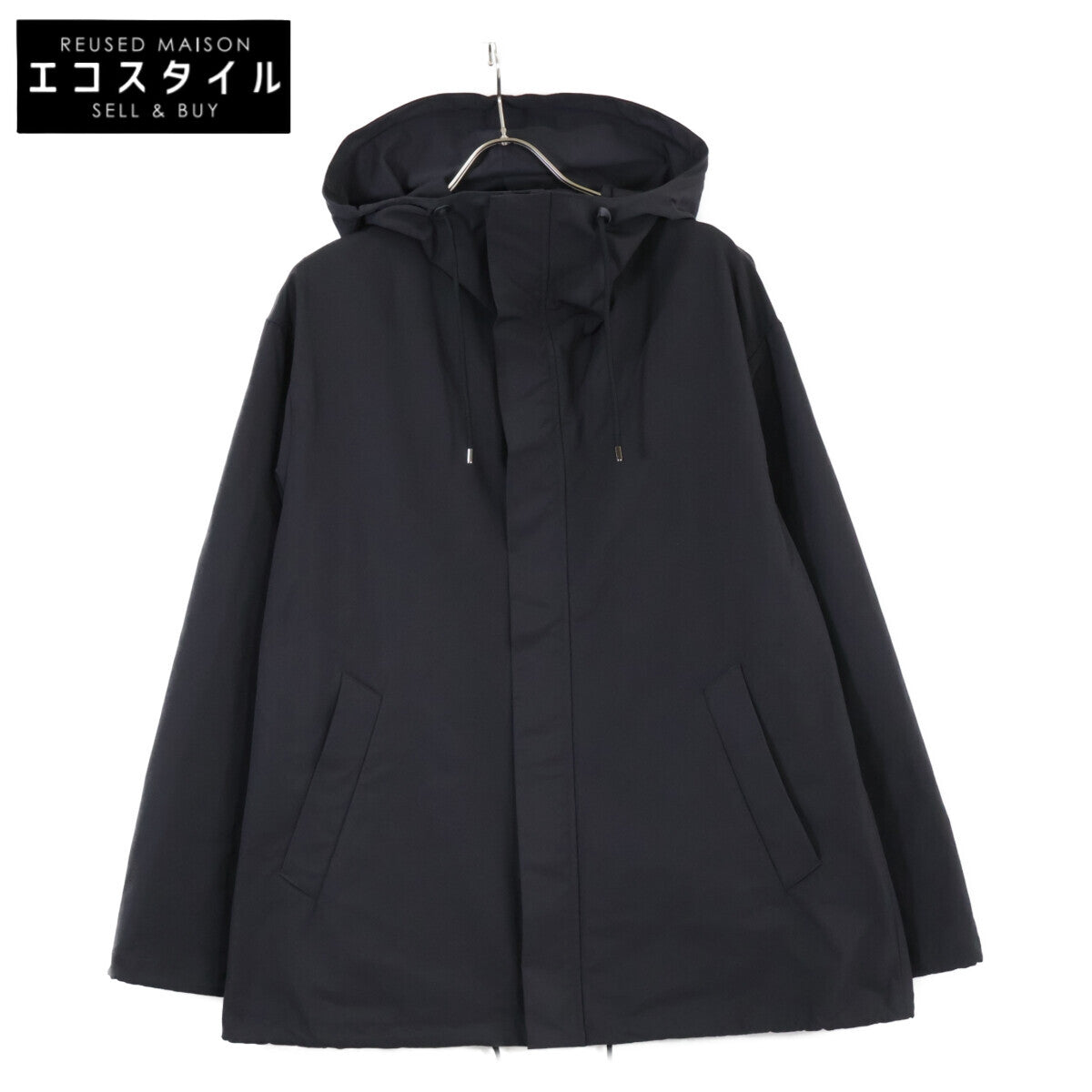 AURALEE オーラリー 新品未使用 A23SB02PC HIGH DENSITY COTTON POLYESTER CLOTH HOODED BLOUSON コート 38
