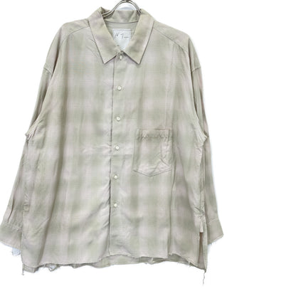 ANCELLM アンセルム ANC-SH61-A OMBRECHECK SHIRT トップス 2