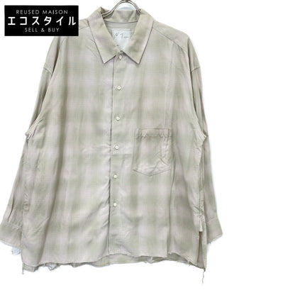 ANCELLM アンセルム ANC-SH61-A OMBRECHECK SHIRT トップス 2