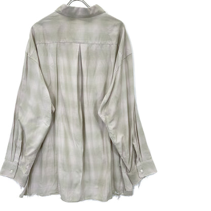 ANCELLM アンセルム ANC-SH61-A OMBRECHECK SHIRT トップス 2