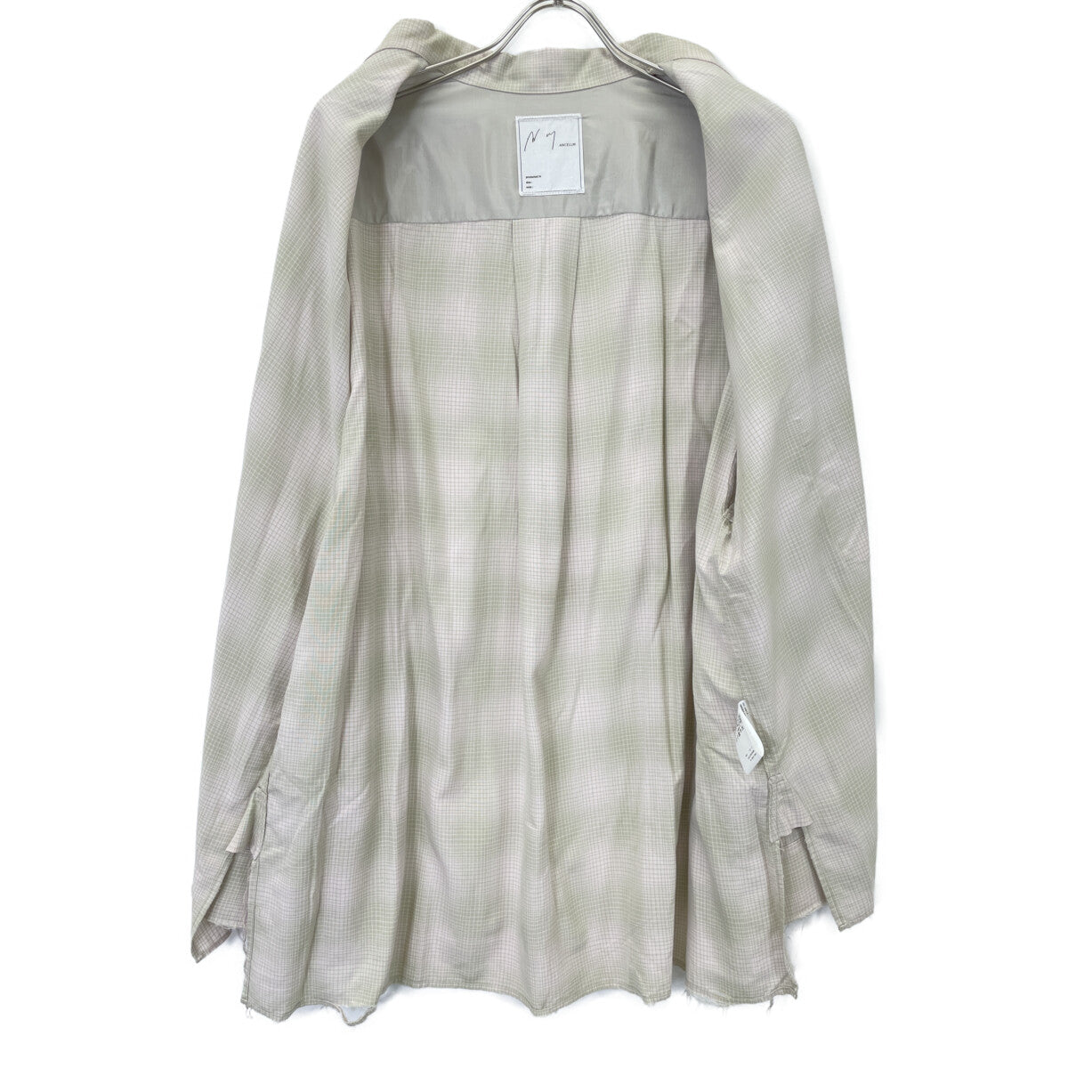 ANCELLM アンセルム ANC-SH61-A OMBRECHECK SHIRT トップス 2