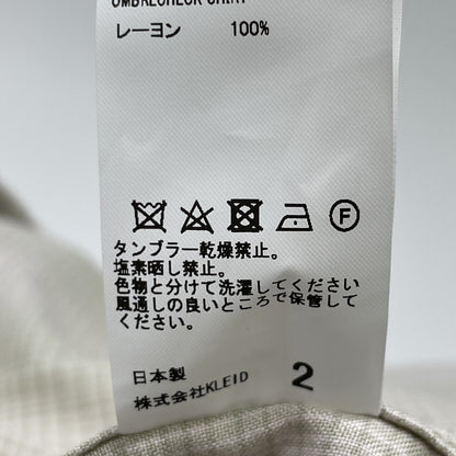 ANCELLM アンセルム ANC-SH61-A OMBRECHECK SHIRT トップス 2