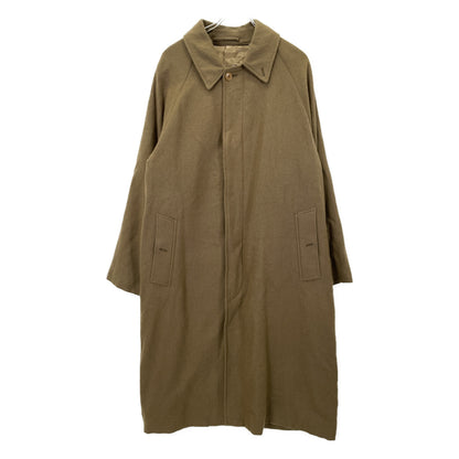 COMOLI コモリ S03-04009 20AW Linen Wool Bal Collar Coat コート 2