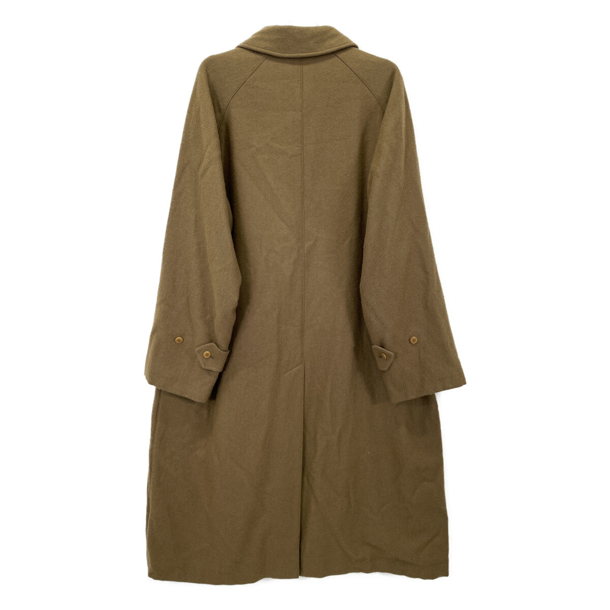 COMOLI コモリ S03-04009 20AW Linen Wool Bal Collar Coat コート 2