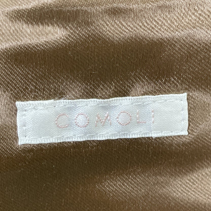 COMOLI コモリ S03-04009 20AW Linen Wool Bal Collar Coat コート 2