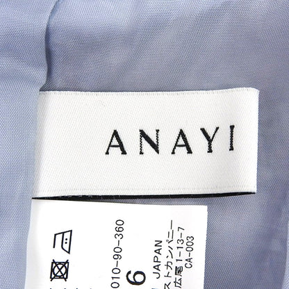 ANAYI アナイ メタルシャギーツイード ワンピース レディース パープル系 36 25年製 ワンピース 36