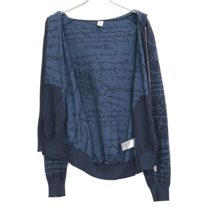 berluti ベルルッティ 【国内正規/23AW】R27KZL01YWBG カリグラフィー ウール ジップアップ ニット フーディ ジャケット M