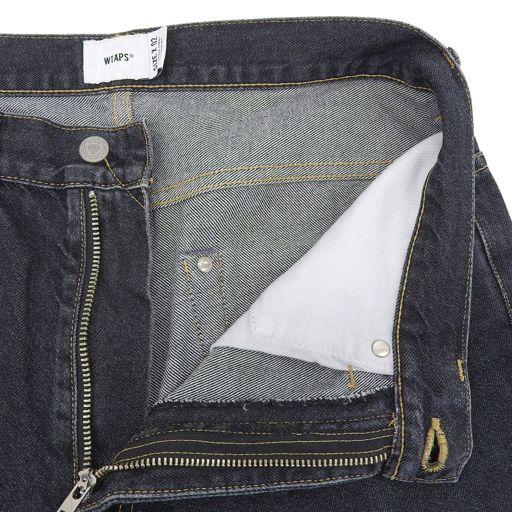 WTAPS ダブルタップス デニム パンツ ボトムス メンズ ブラック 02 22年製 222WVDT-PTM04 ボトムス 2