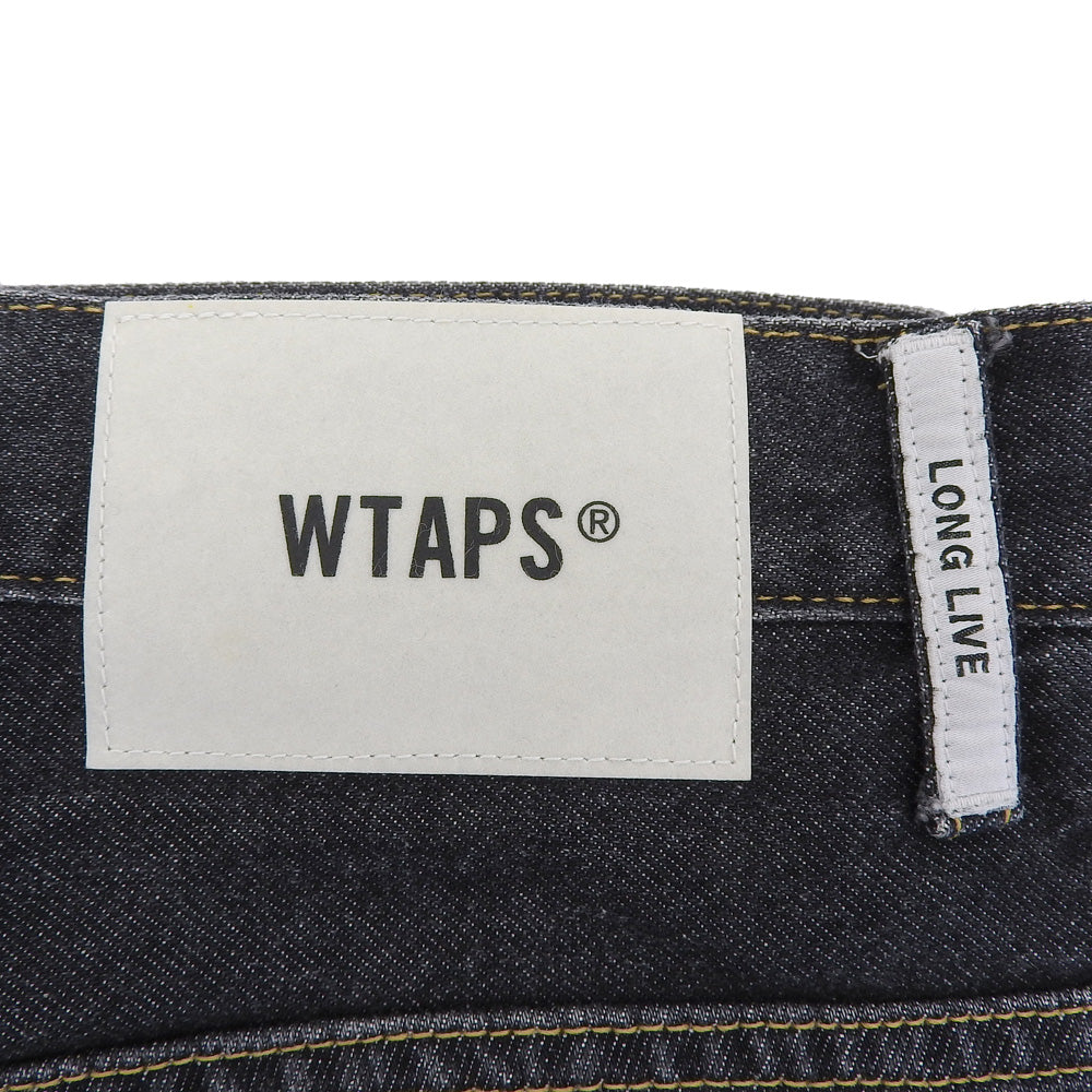 WTAPS ダブルタップス デニム パンツ ボトムス メンズ ブラック 02 22年製 222WVDT-PTM04 ボトムス 2