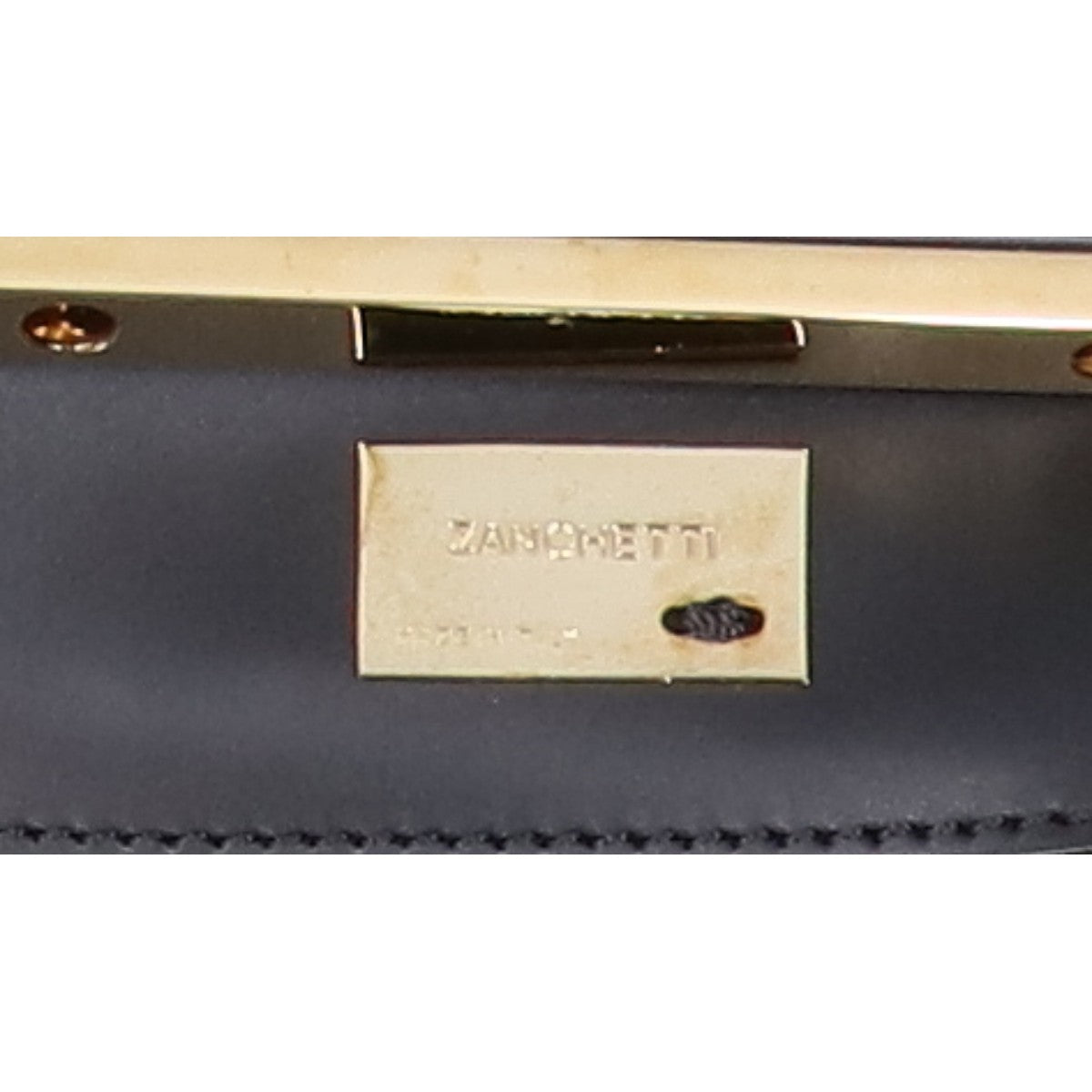 ZANCHETTI ザンケッティ ゼブラ柄 ハラコ 2WAYショルダー ハンドバッグ