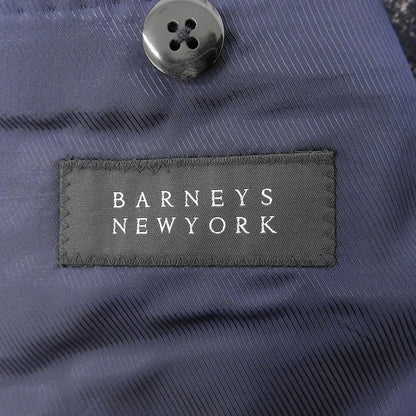 BARNEYS NEWYORK バーニーズニューヨーク 美品 MADISON Ferla アルパカ×ウール タータンチェック ジャケット メンズ ネイビー 44 ジャケット 44
