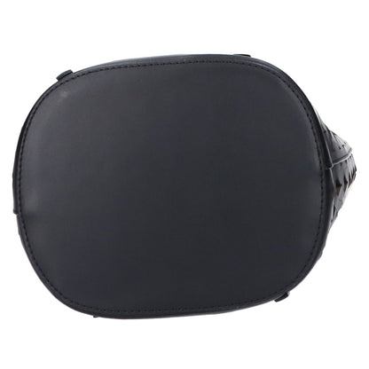 ANITA BILARDI アニタビラルディ カットワーク レザー ハンドバッグ