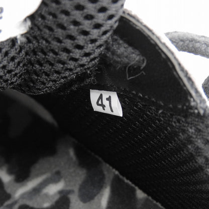 URBAN SUN アーバンサン 未使用 ANDRE ローカットスニーカー カモフラソール スエード シューズ メンズ ブラック×グレー 26.5cm シューズ 41